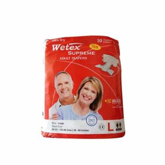 Wetex Supreme XL Adult Diapers