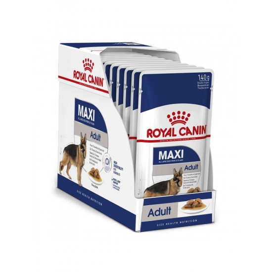  ROYAL CANIN MAXI ADULT (140gm POUCH)