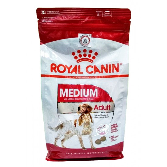 ROYAL CANIN MEDIUM ADULT 4KG PACK